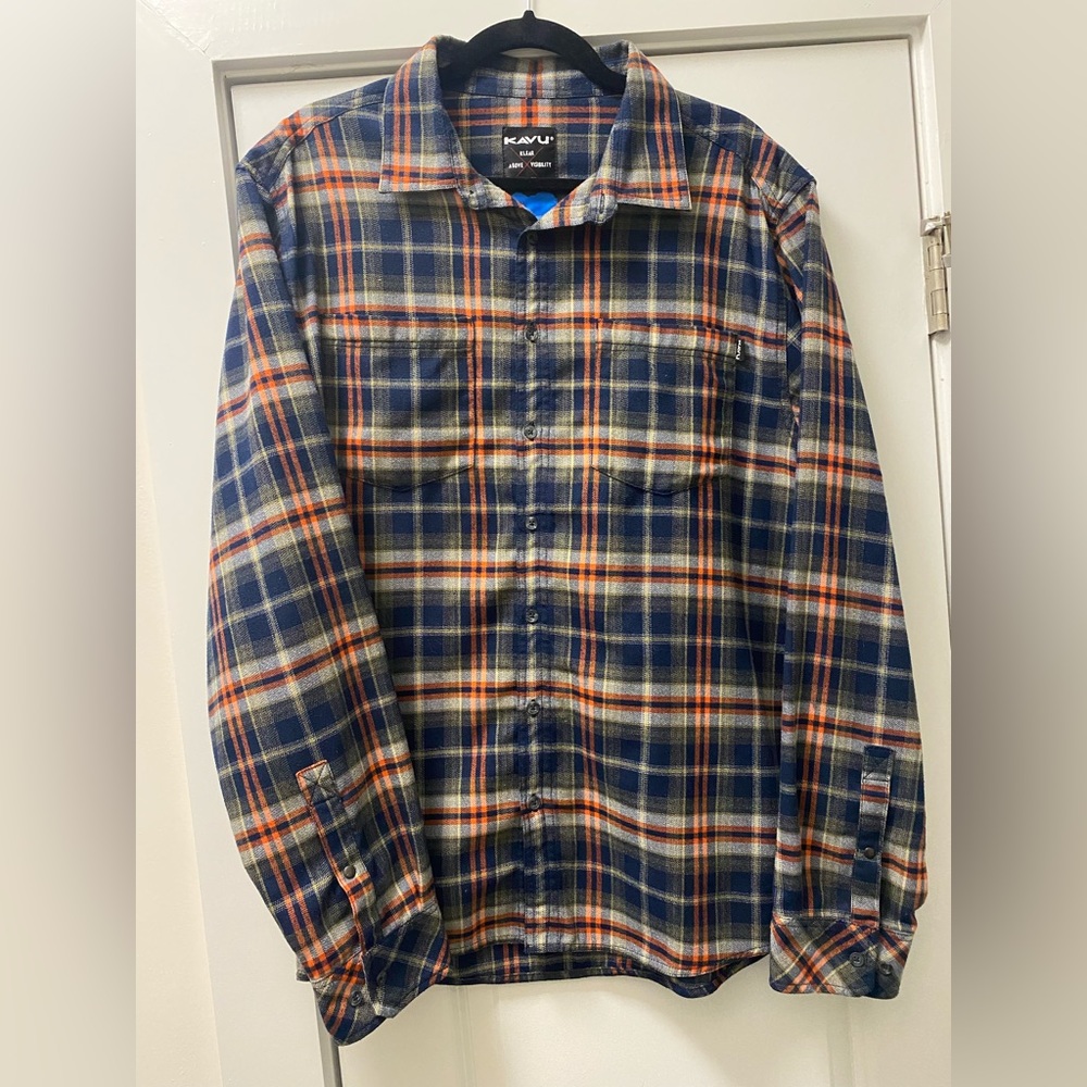 Kavu Plaid Flannel, XL